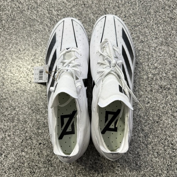 Adidas Adizero Electric Football Cleats Mens Size 13 White IF7426 Low Top Speed - Picture 5 of 8